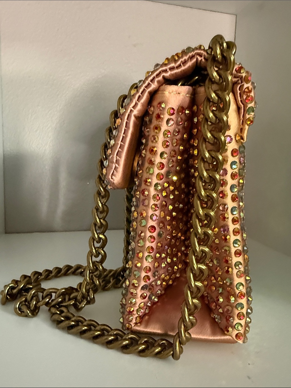 Kurt Geiger Multicolor Crystal-Embellished Kensington NWT - Picture 9 of 11